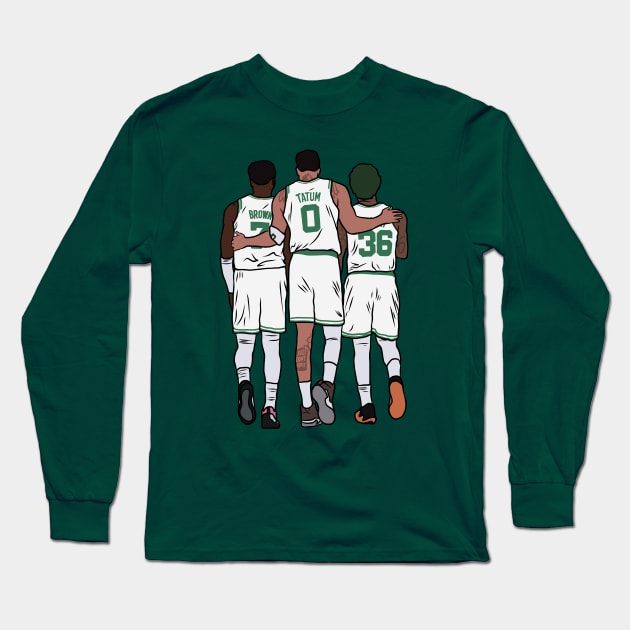 Marcus Smart & The Jays Long Sleeve T-Shirt by rattraptees